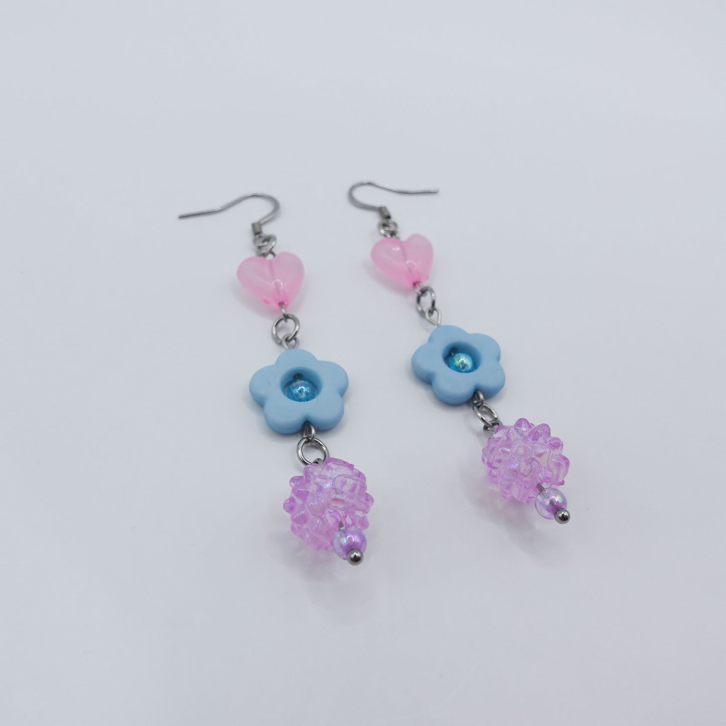 Dangle Fidget Earrings - Silver