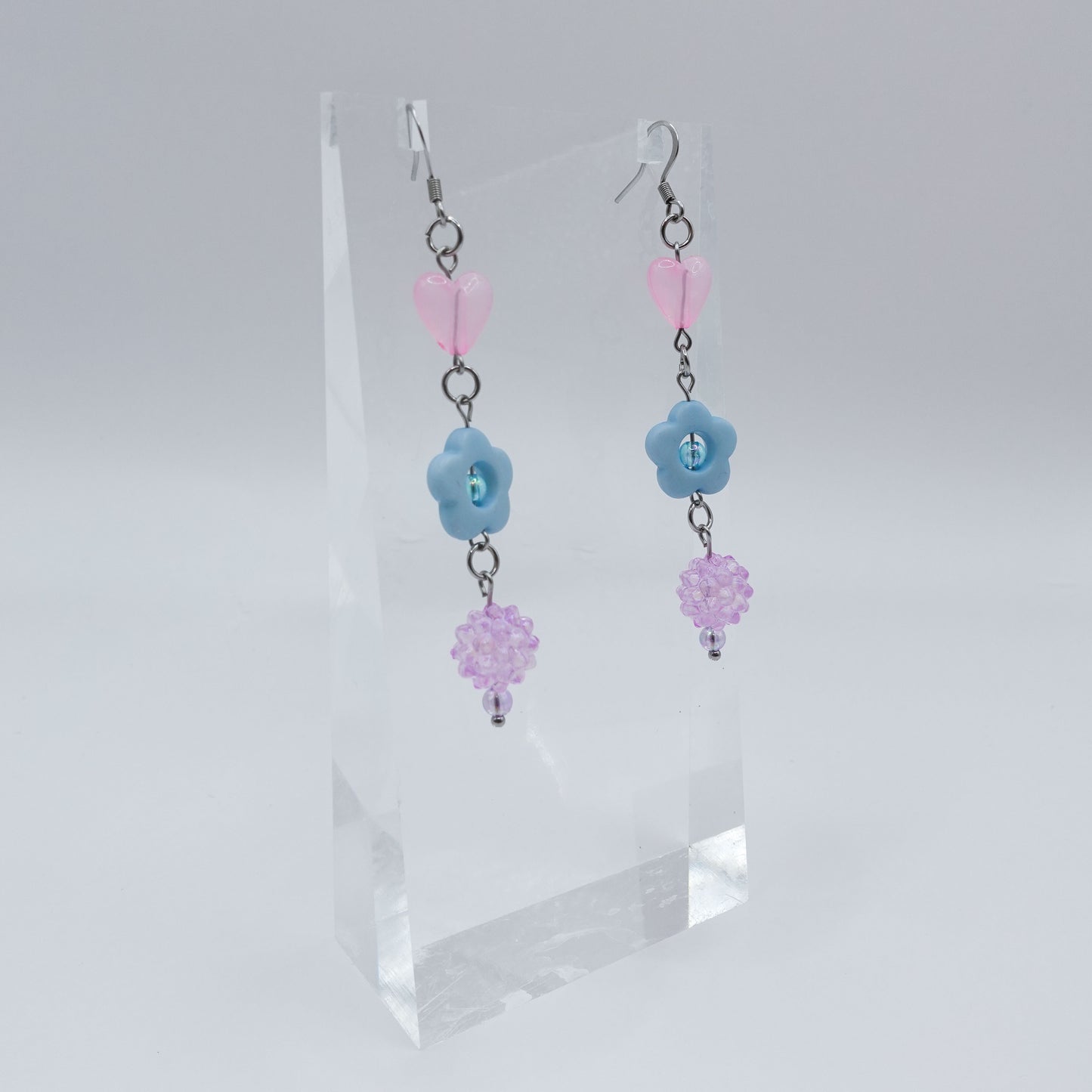 Dangle Fidget Earrings - Silver
