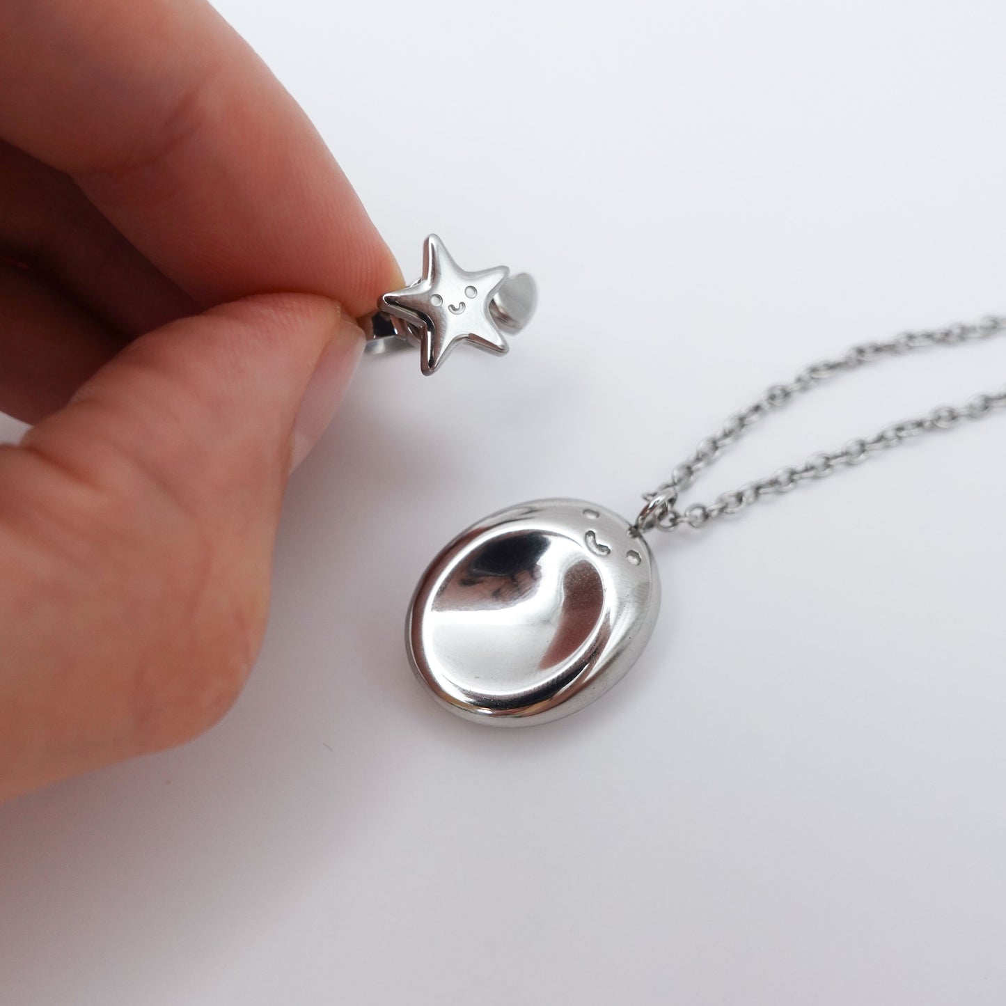 The Happy Duo - Silver Stainless Steel