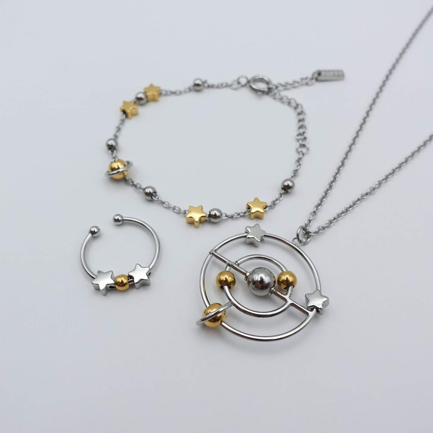 Solar System Collection - Silver Stainless Steel