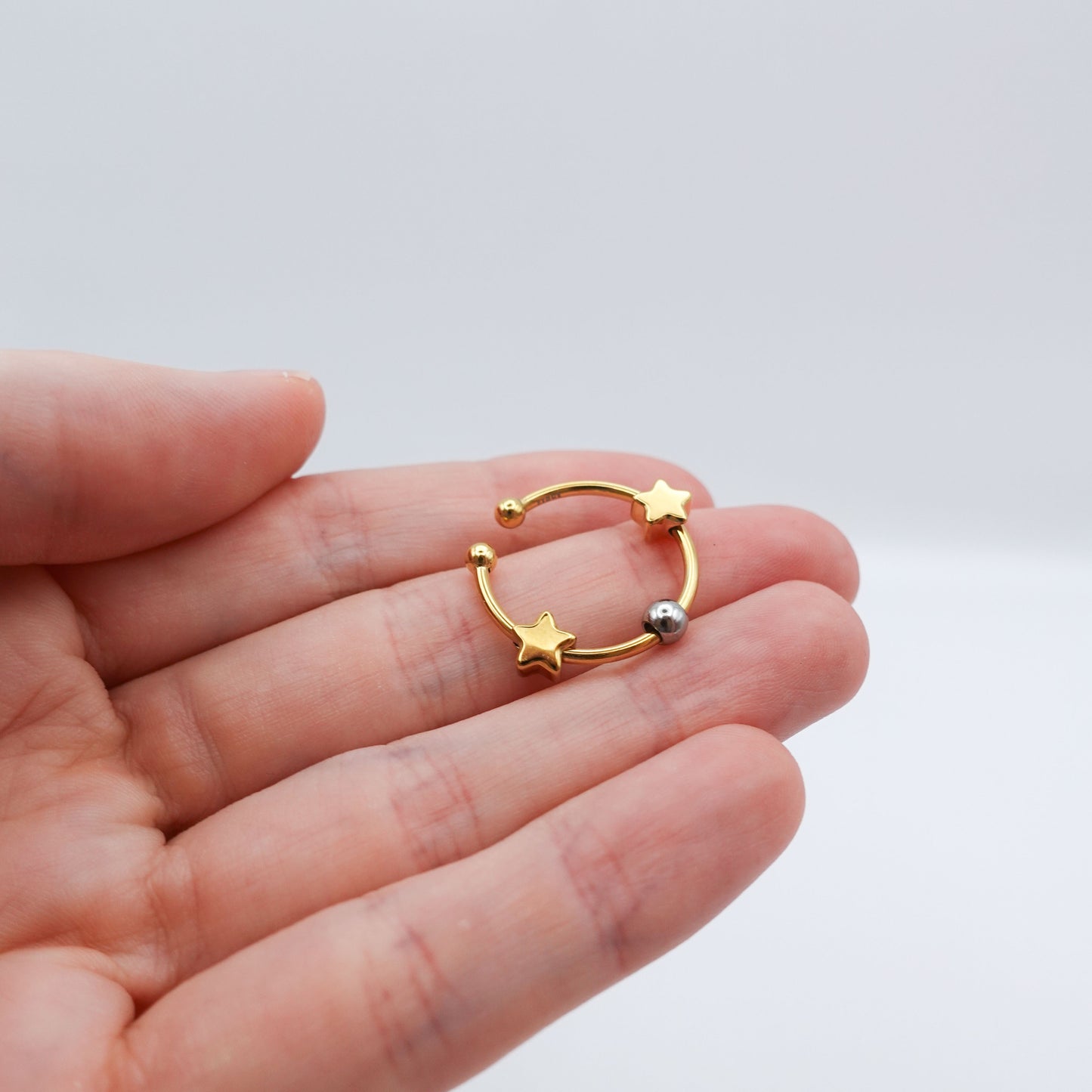Solar System Fidget Ring - Gold Stainless Steel