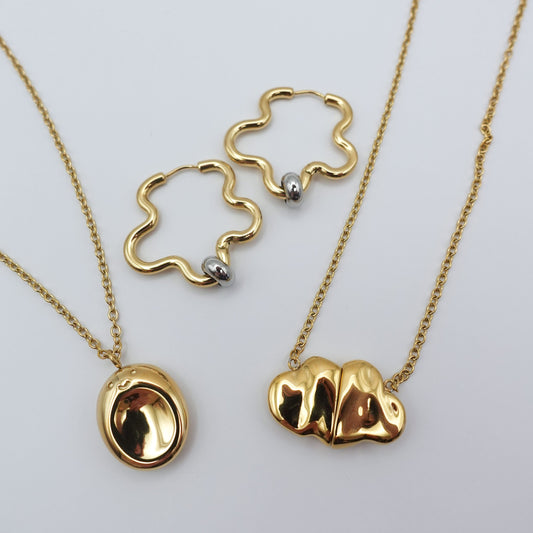 The Fidget Jewellery Collection - Gold Stainless Steel