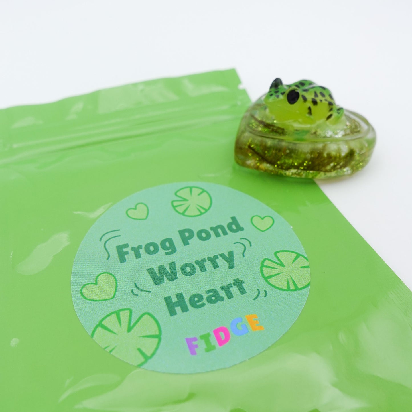 Frog Pond Worry Heart