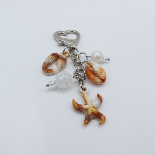 Squishy Pearl Shell Fidget Sleutelhanger