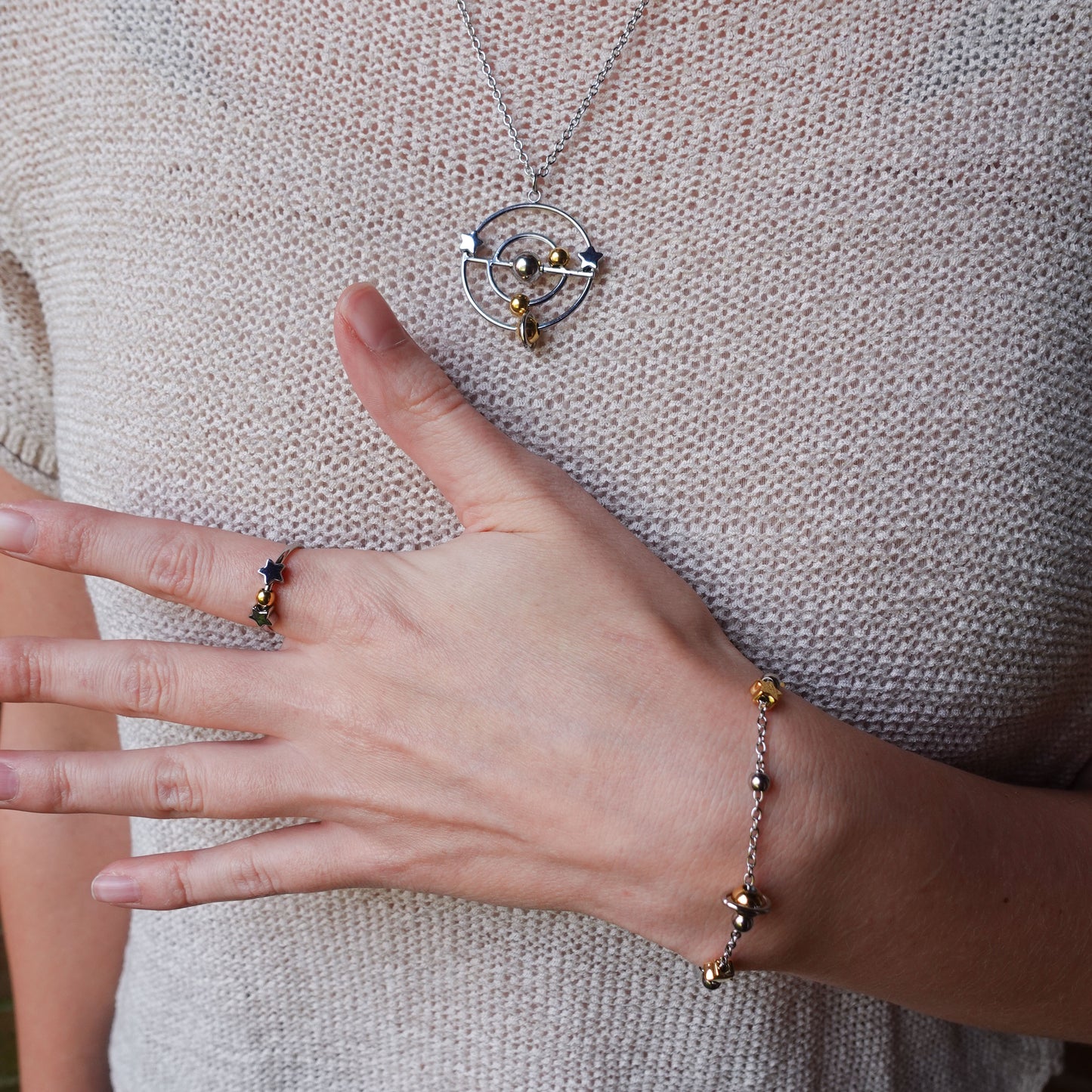 Solar System Collection - Silver Stainless Steel