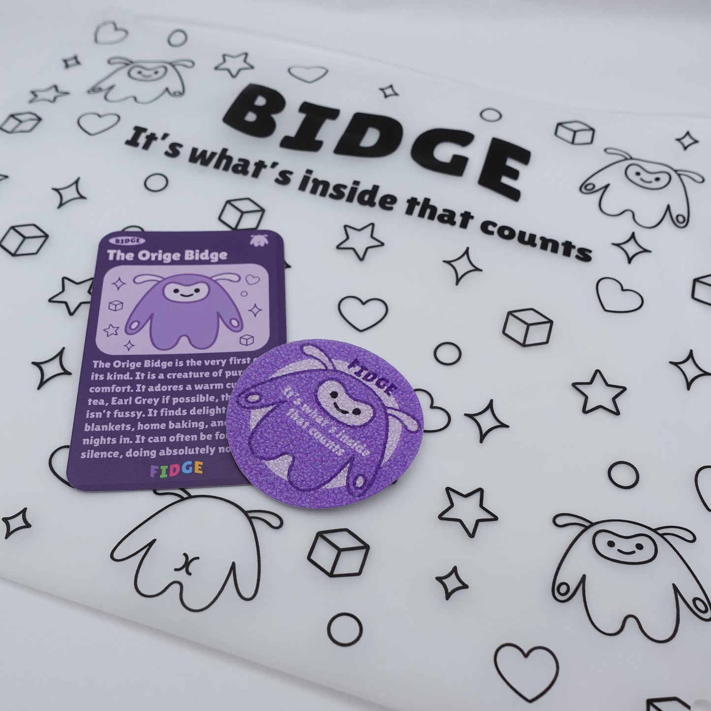 Bidge - The Original Fidget Plushie