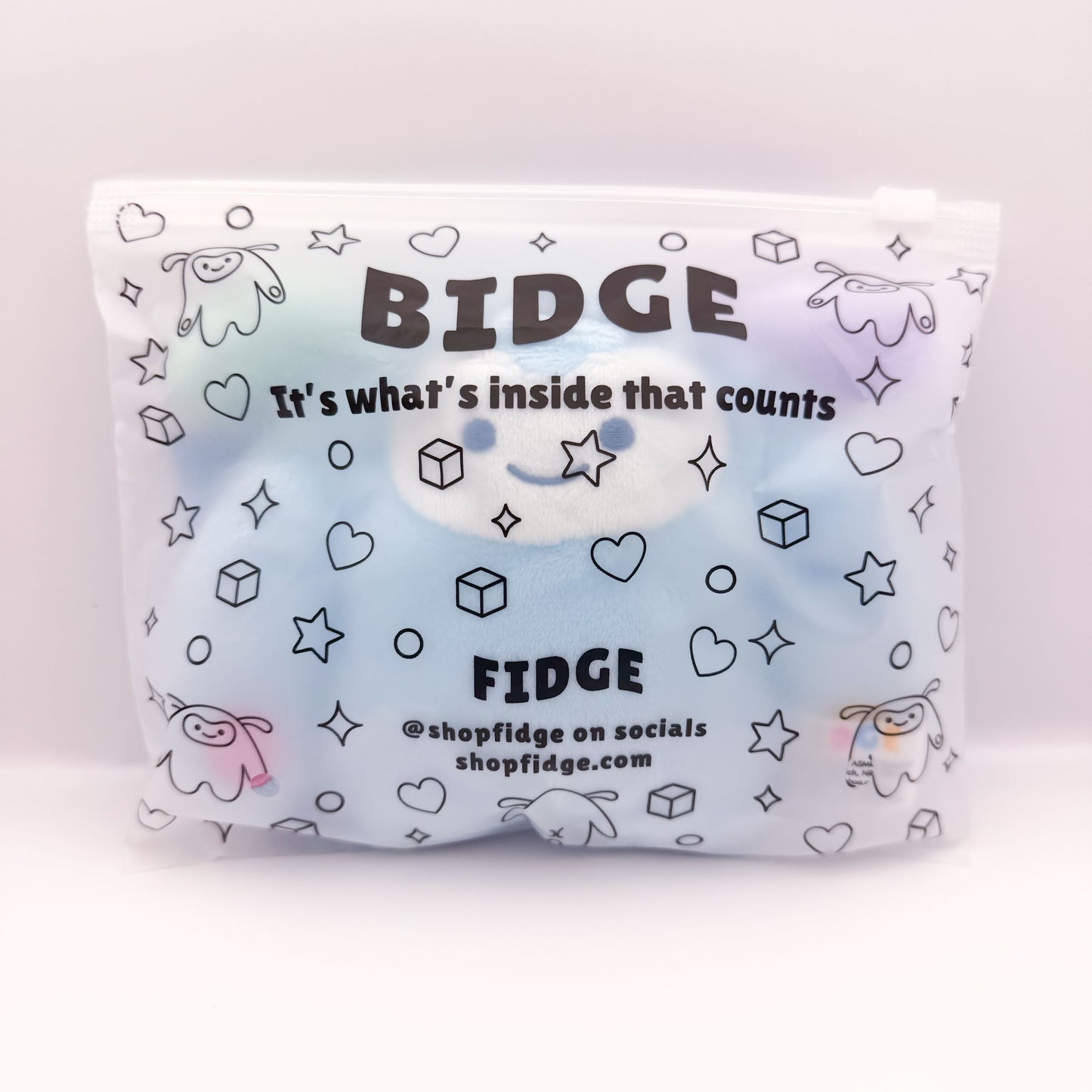 Mochi Bidge Fidget Plushie Keychain