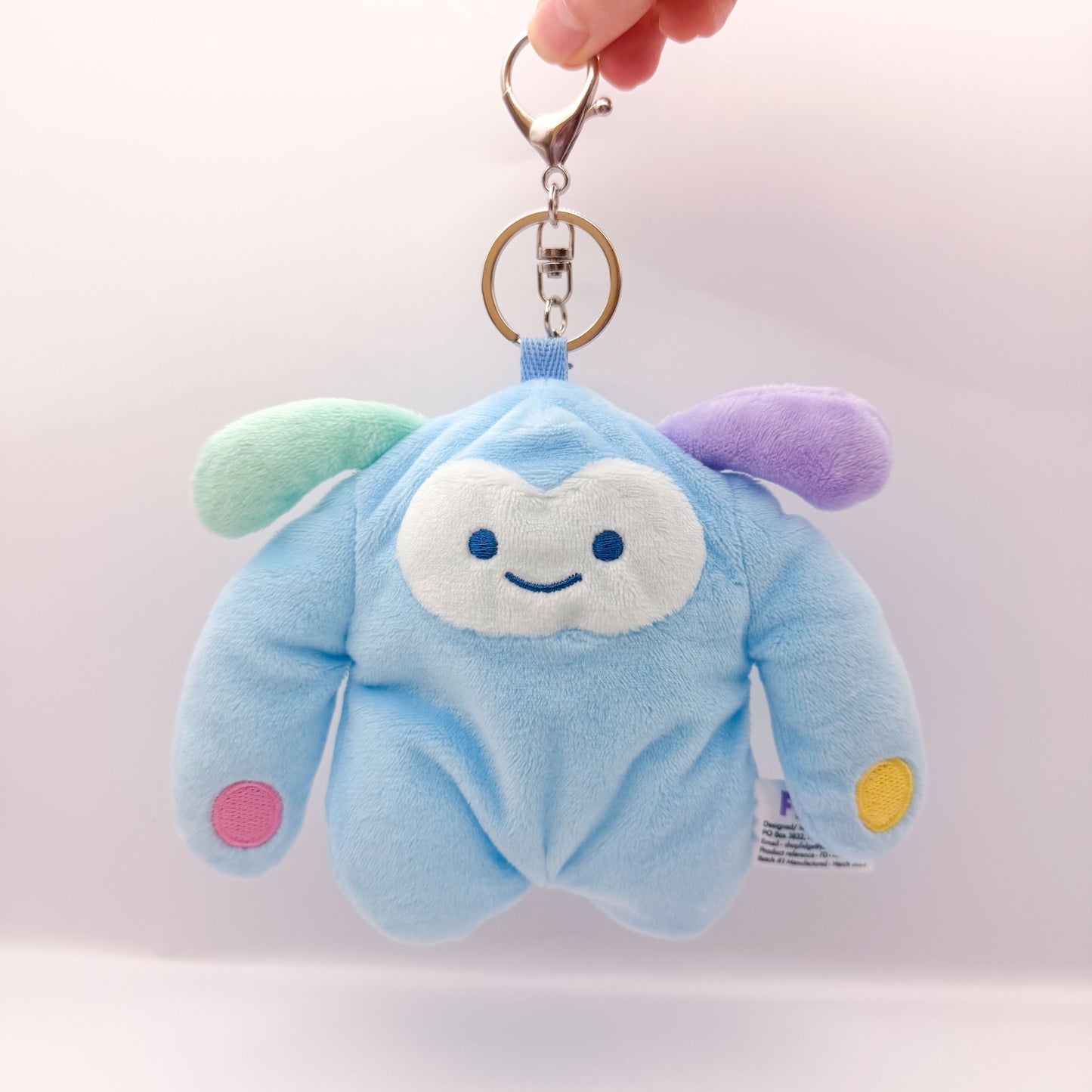 Mochi Bidge Fidget Plushie Keychain