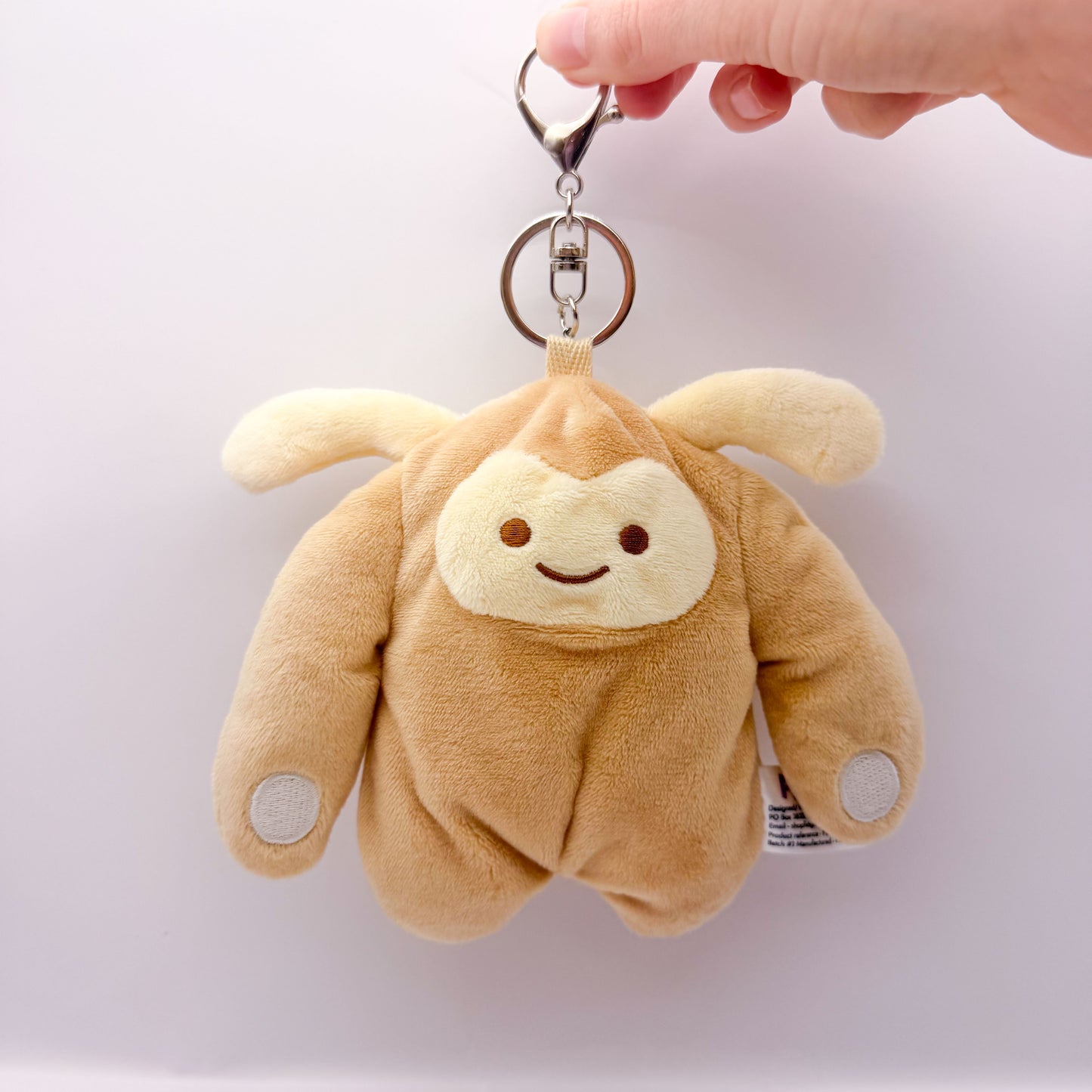 Mocha Bidge Fidget Plushie Keychain