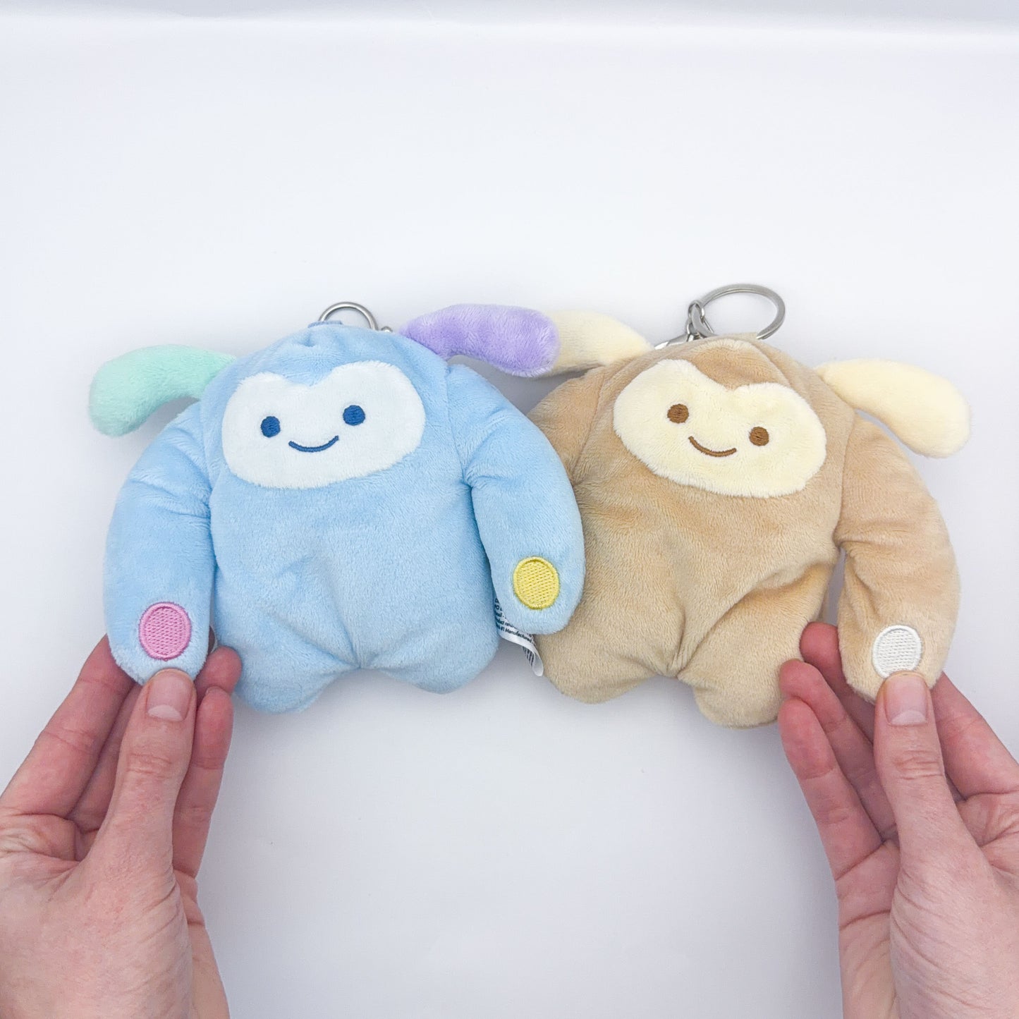 Mocha and Mochi Bidge Keychain Duo