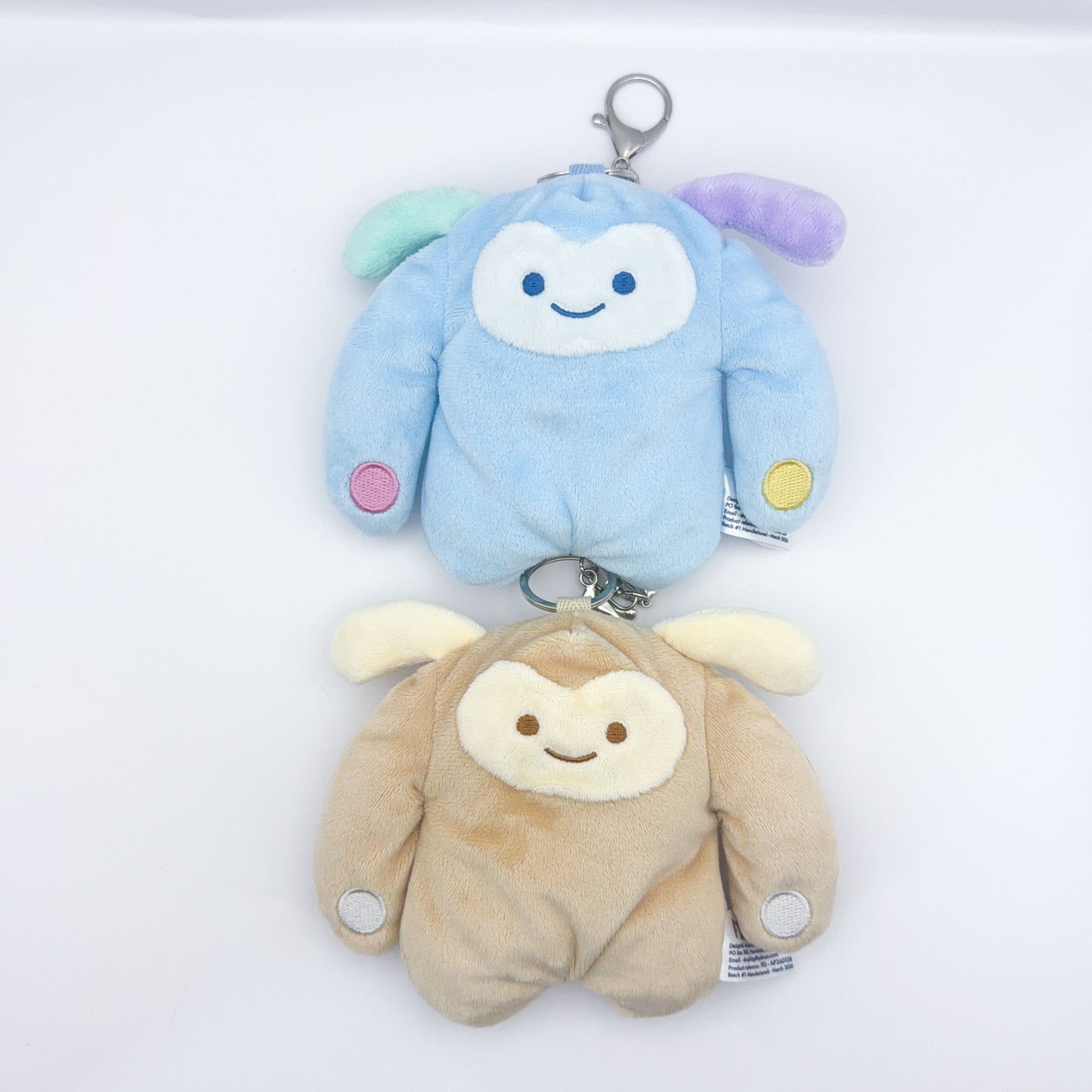 Mocha and Mochi Bidge Keychain Duo