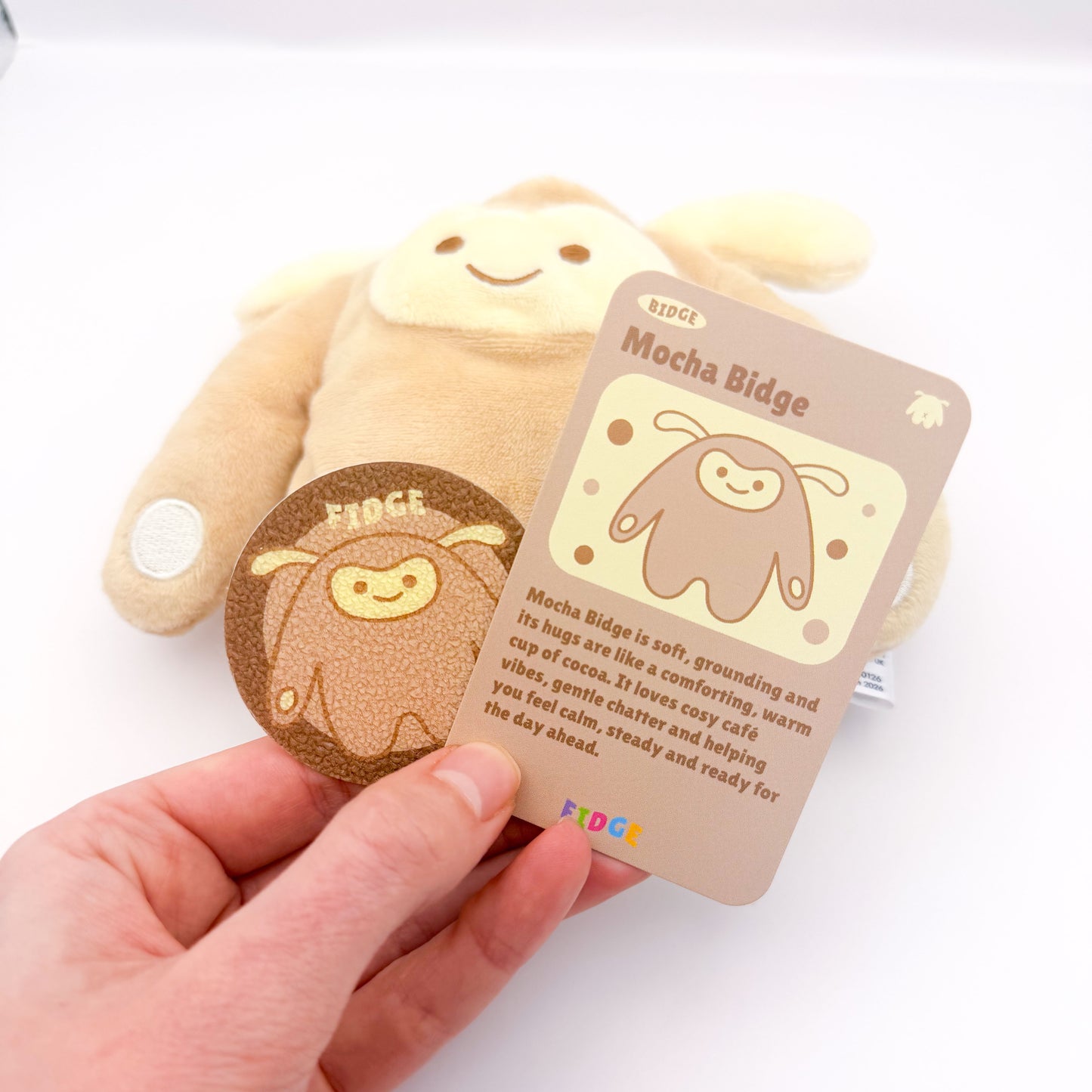 Mocha and Mochi Bidge Keychain Duo