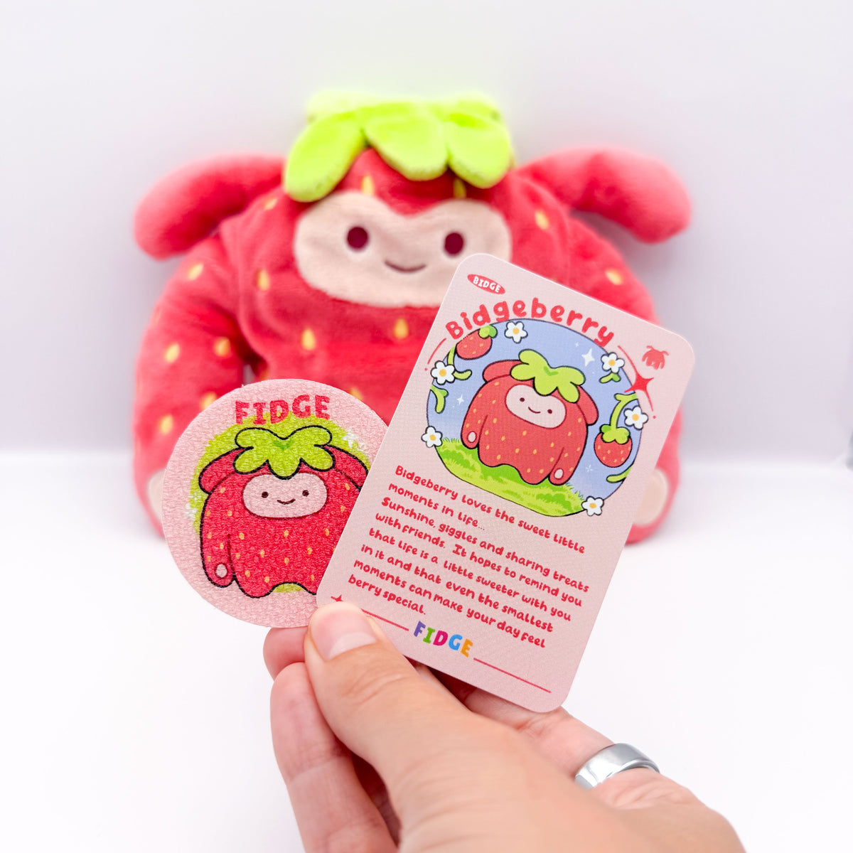 Bidgeberry - The Fidget Plushie