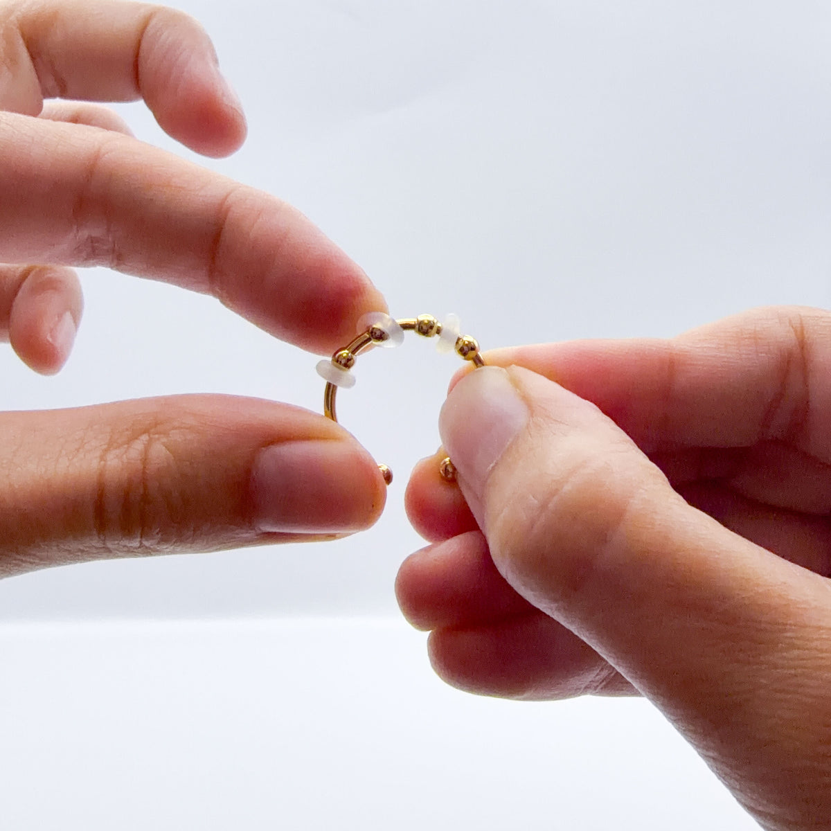 Picker Fidget Rings - Set of Three Gold Stainless Steel