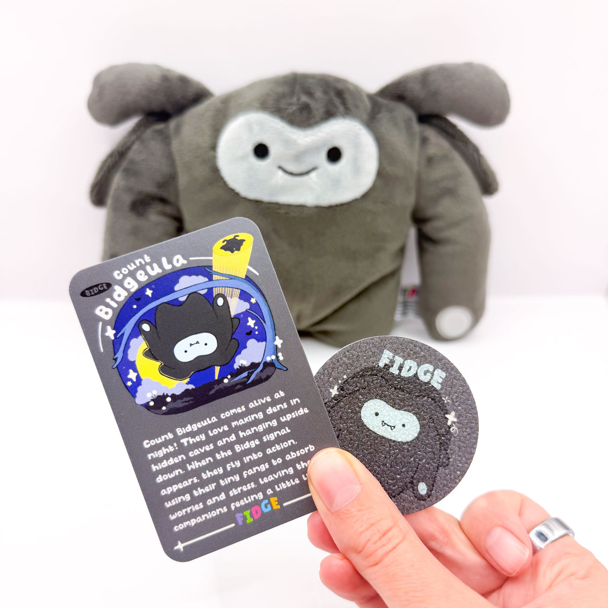 Count Bidgeula - The Fidget Plushie